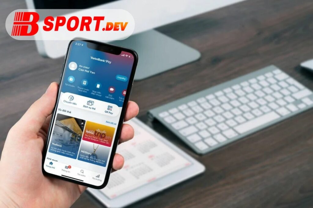 Cách nạp tiền app Bsport qua ứng dụng Internet Banking